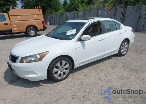 2008 Honda Accord 2.4 Ex-L из США, поврежденный, VIN 1HGCP26868A001954